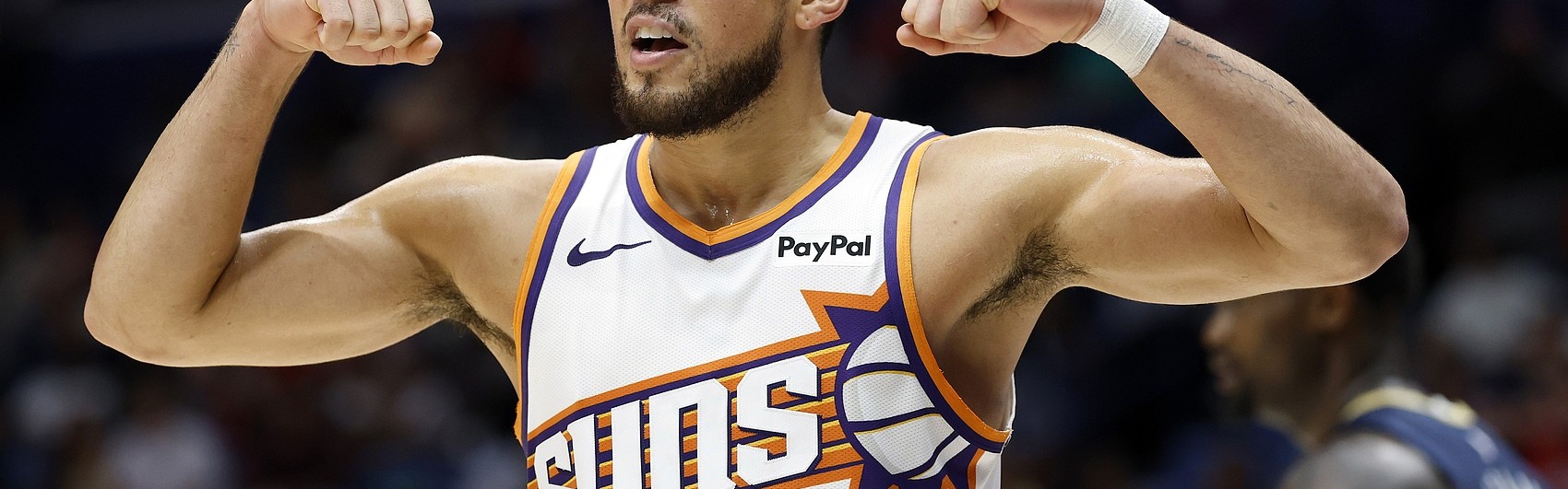 开云体育App-控制变量！布克+狄龙的胜率>布克+KD的胜率！