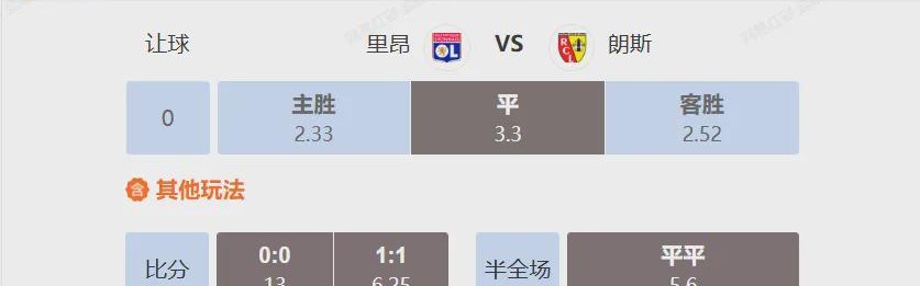 开云体育官网-聚焦法国杯大战 里昂VS朗斯