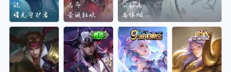 感觉是贵9里皮肤最少的那一批了（差五千贵10）