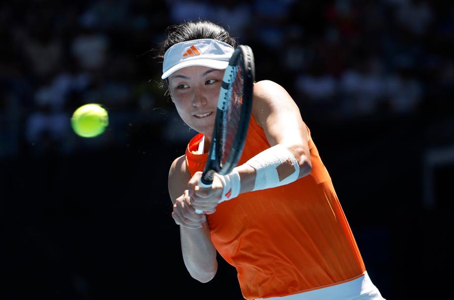 [图]不敌阿尼西莫娃 王欣瑜无缘澳网女单八强